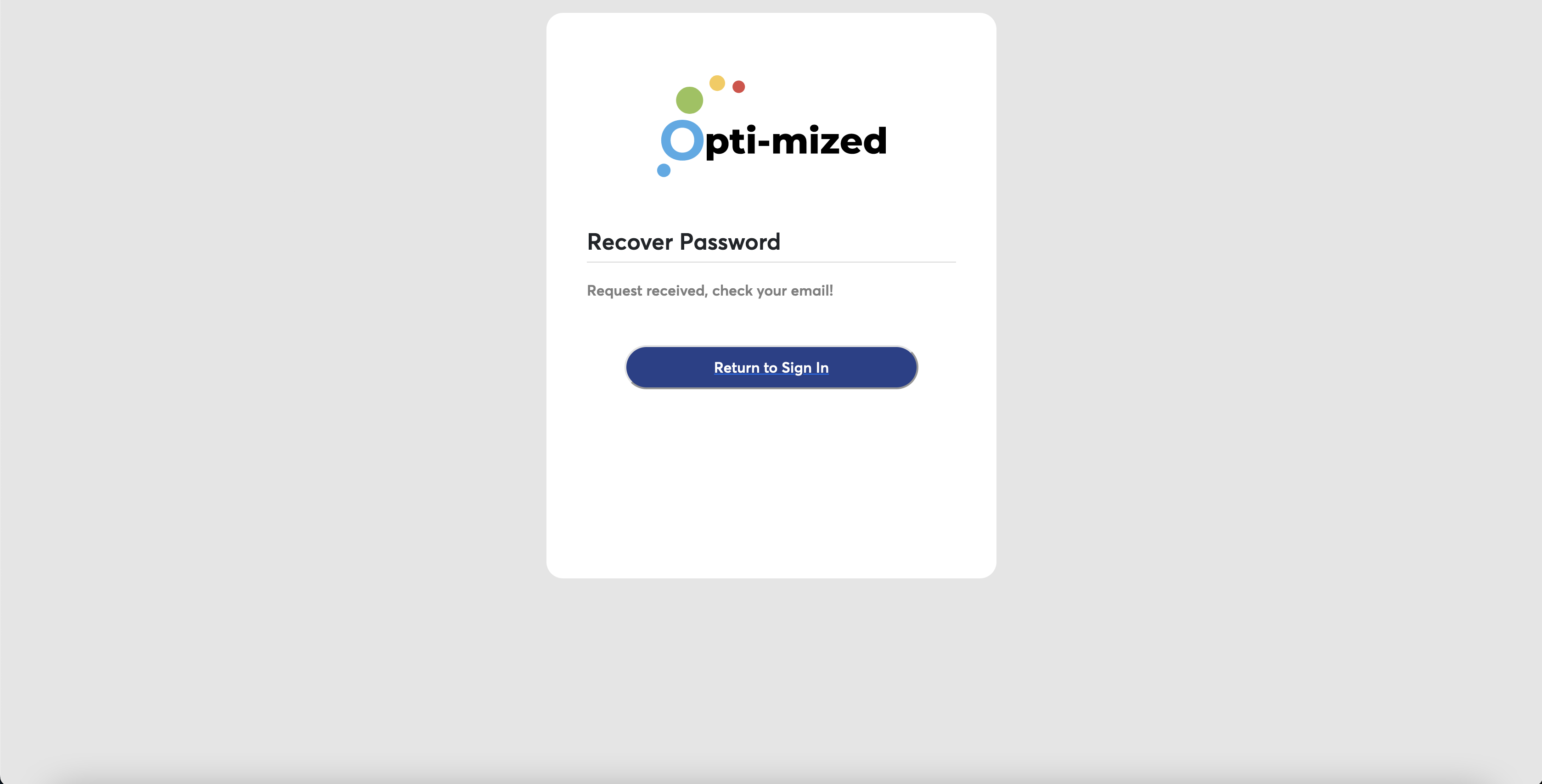 Recover Password 2