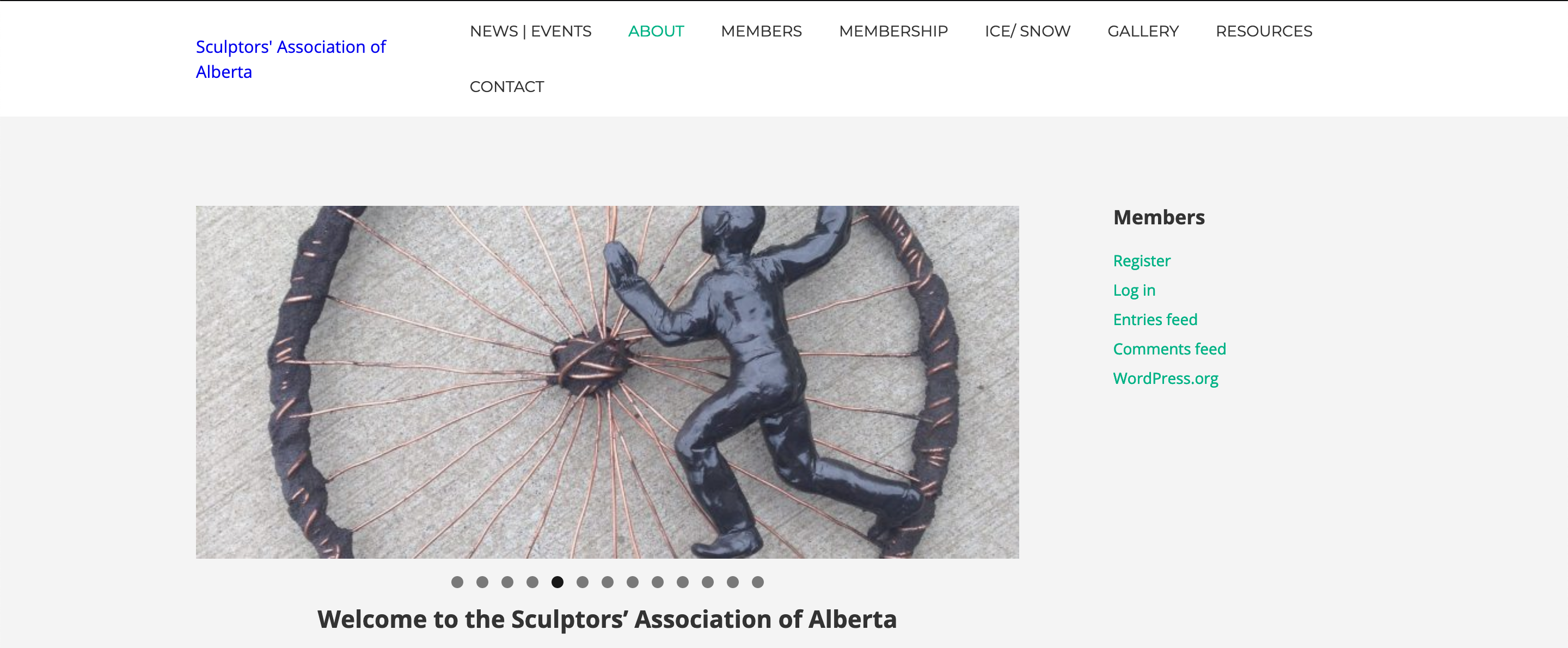 Image of a page for a Single listing from the Pivot Point Art Sale & Show.