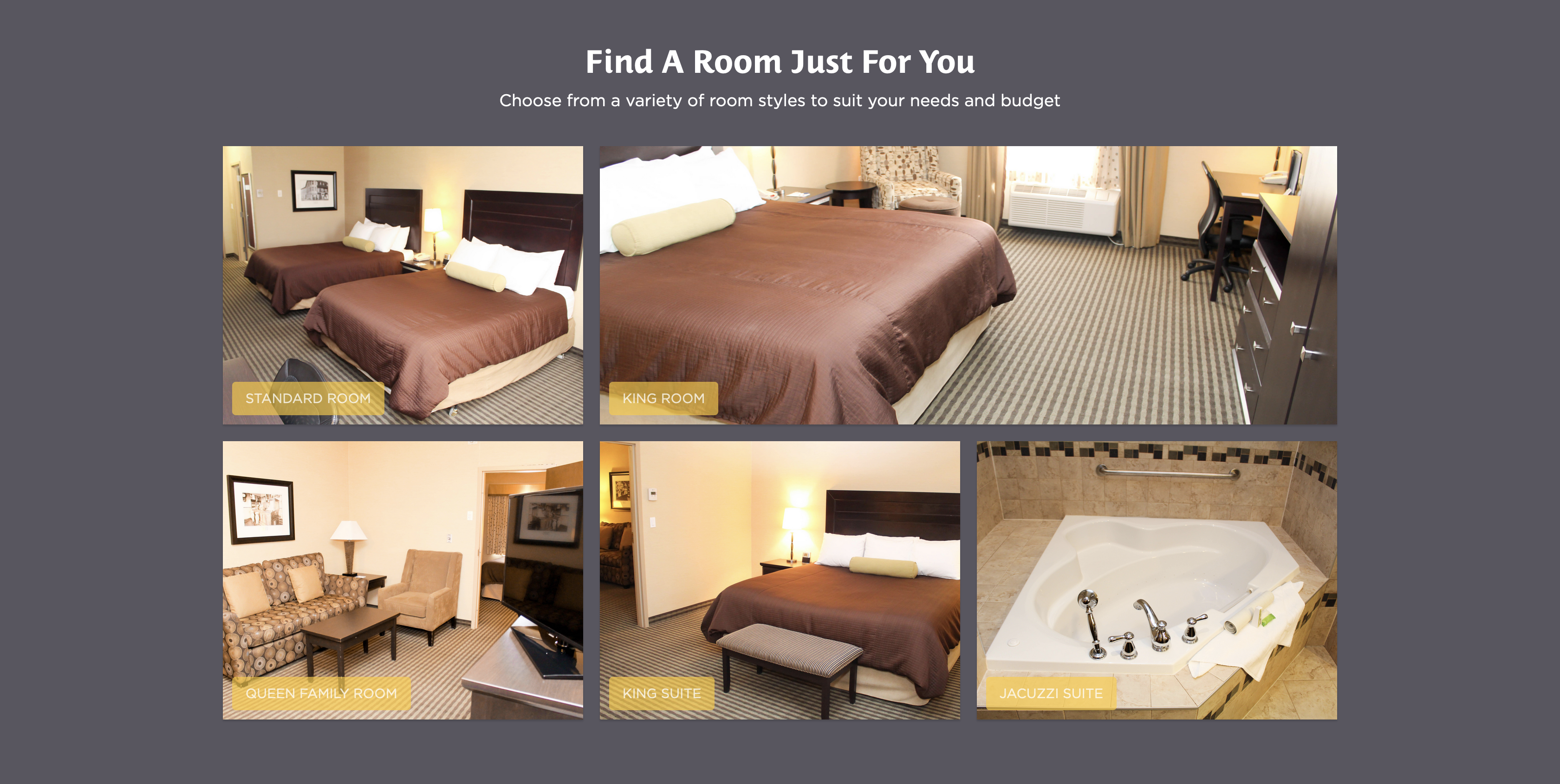 Find a room at the Best Western Sunrise Inn & Suites